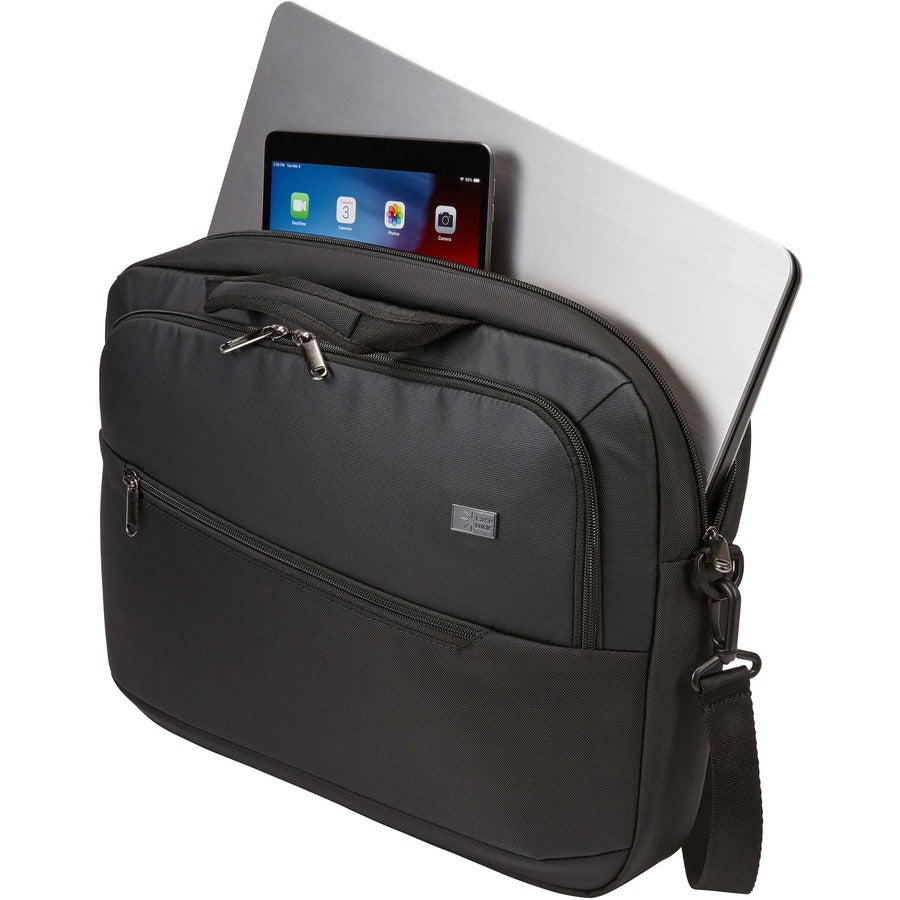 Case Logic Propel Carrying Case (Attach&eacute;) for 12" to 15.6" Notebook - Black