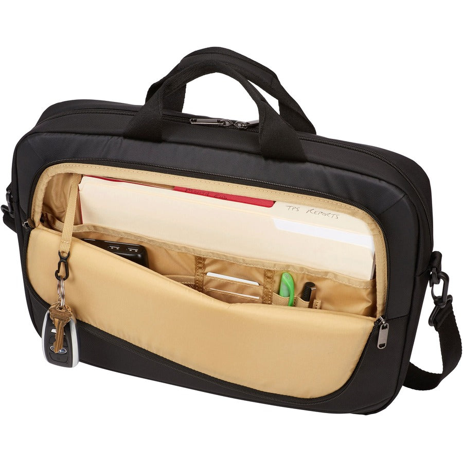 Case Logic Propel Carrying Case (Attach&eacute;) for 12" to 15.6" Notebook - Black