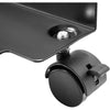 Tripp Lite Mobile CPU Caddy for Computer Towers - Width Adjustable, Locking Casters, Black
