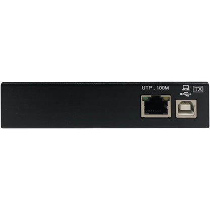 Tripp Lite USB Over Cat6 Extender Industrial 4-Port ESD Protection PoC TAA