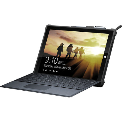 Urban Armor Gear Scout Carrying Case (Folio) Microsoft Surface Pro 4, Surface Pro (5th Gen), Surface Pro 6, Surface Pro 7 Tablet - Black