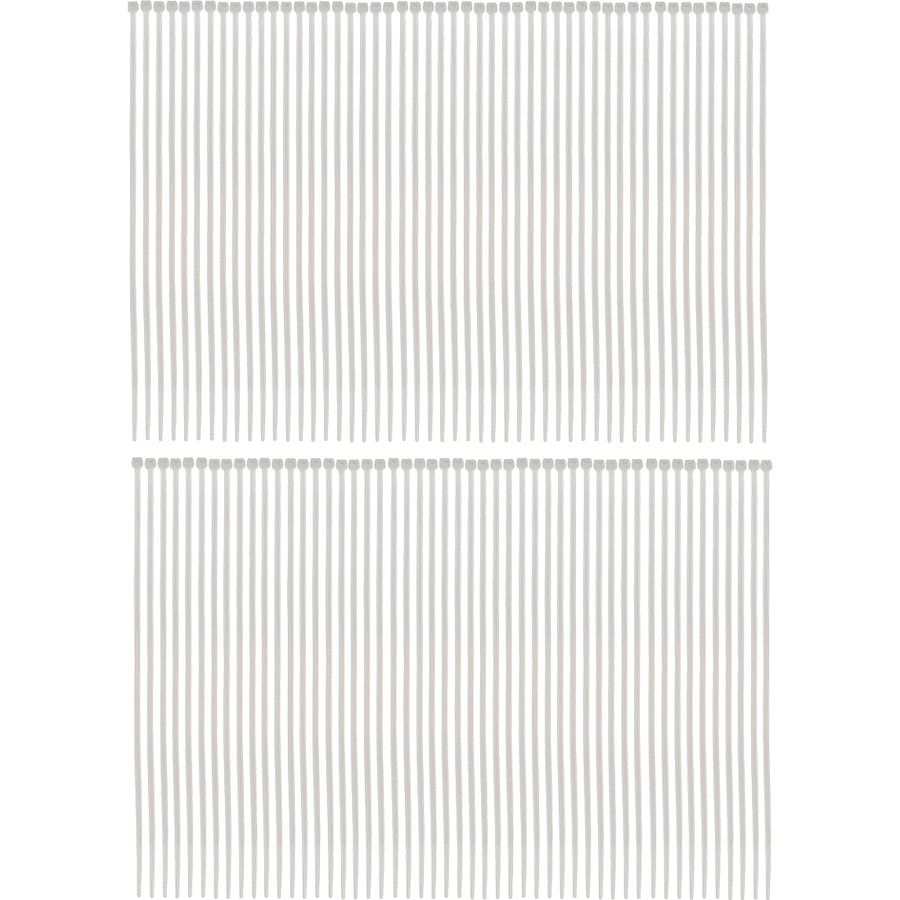 Tripp Lite 7.5in Nylon Cable Ties Cable Management 40lbs Strength 100-pack 100pc 7.5"