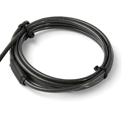 StarTech.com 6.5' (2m) 3-in-1 Universal Laptop Cable Lock - Keyed Security Lock for K-Slot, Nano & Wedge Slot Desktop/Laptop - Anti-Theft