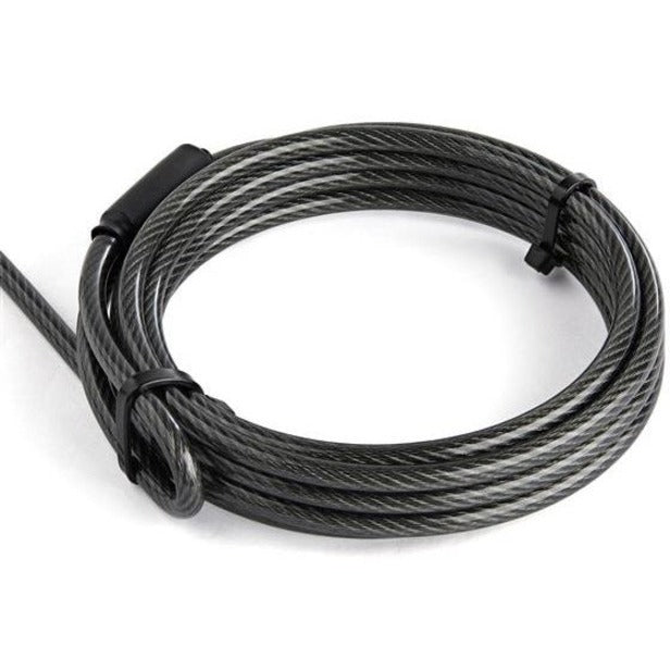 StarTech.com 6ft Laptop Cable Lock for Nano Slot Computer/Tablet/Device- Anti-Theft 4 Digit Combination Security Lock - Vinyl Coated Steel