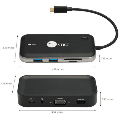 Wireless USB-C Video Hub Extender 1080p - 32Ft
