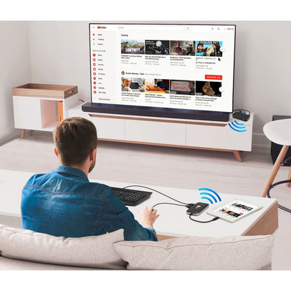 Wireless USB-C Video Hub Extender 1080p - 32Ft