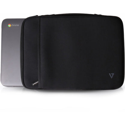 V7 Elite CSE5H-BLK-9N Carrying Case (Sleeve) for 12" MacBook Air - Black