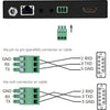 SIIG 4K HDR HDMI 2.0 HDBaseT Extender Over Single Cat5e/6 with RS-232 & IR - 100m