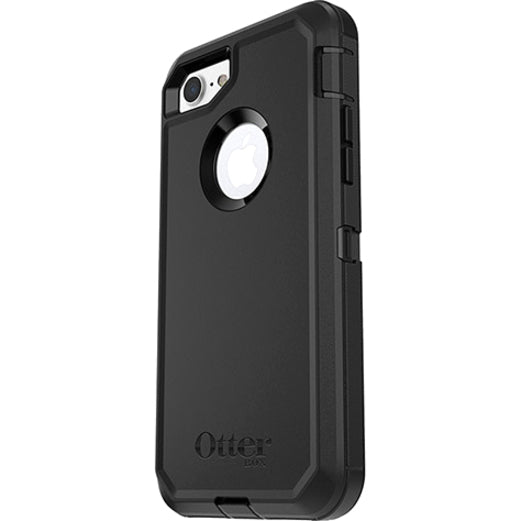 OtterBox Defender Carrying Case (Holster) Apple iPhone 8, iPhone 7 Smartphone - Black