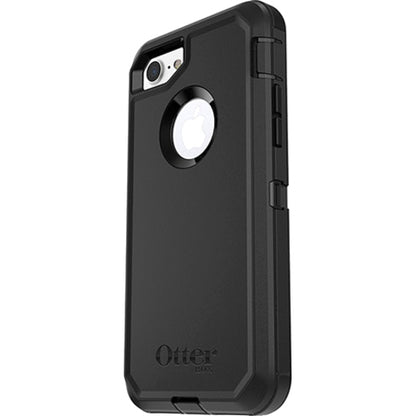 OtterBox Defender Carrying Case (Holster) Apple iPhone 8, iPhone 7 Smartphone - Black