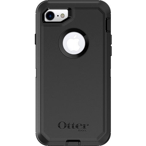 OtterBox Defender Carrying Case (Holster) Apple iPhone 8, iPhone 7 Smartphone - Black
