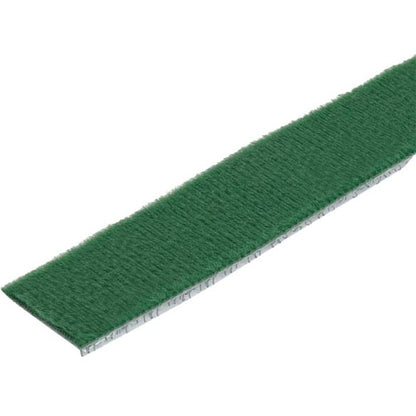 StarTech.com 25ft. Hook and Loop Roll - Green - Cable Management (HKLP25GN)