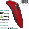 SocketScan&reg; S700, 1D Imager Barcode Scanner, Red