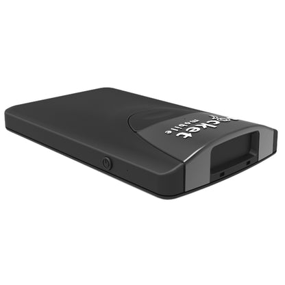 Socket CHS 8Ci, iOS, Android, 1D, Black-Antimicrobial, with USB Charging Cable, Lanyard