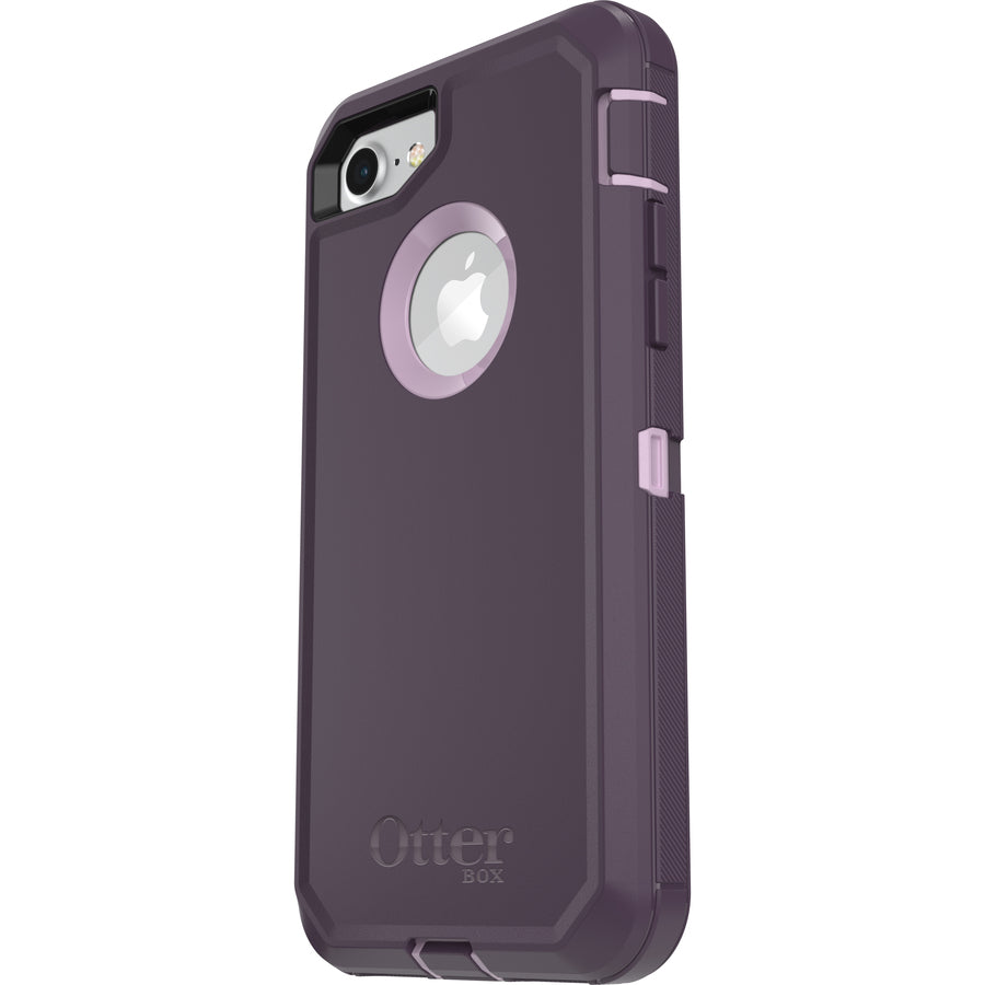 OtterBox Defender Carrying Case (Holster) Apple iPhone 8, iPhone 7 Smartphone - Purple Nebula