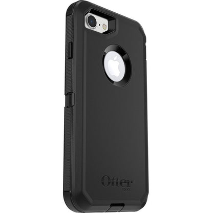 OtterBox Defender Carrying Case (Holster) Apple iPhone 7, iPhone 8, iPhone SE 2 Smartphone - Black
