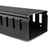 StarTech.com Vertical Cable Organizer with Finger Ducts - Vertical Cable Management Panel - Rack-Mount Cable Raceway - 0U - 6 ft.
