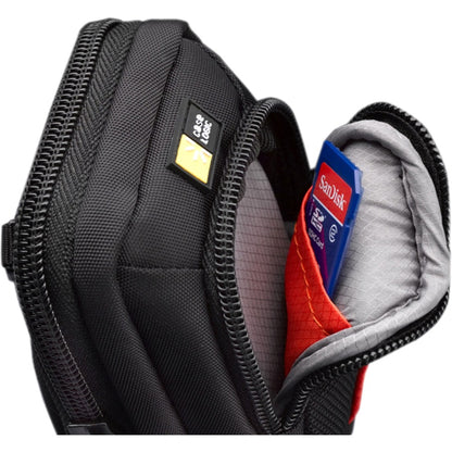 Case Logic Compact Carrying Case Digital Camera, Memory Card, Accessories - Black
