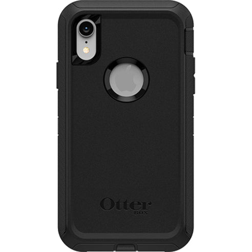 OtterBox Defender Carrying Case (Holster) Apple iPhone XR Smartphone - Black