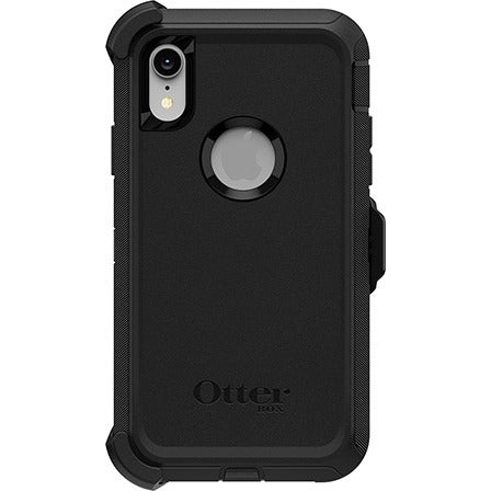 OtterBox Defender Carrying Case (Holster) Apple iPhone XR Smartphone - Black
