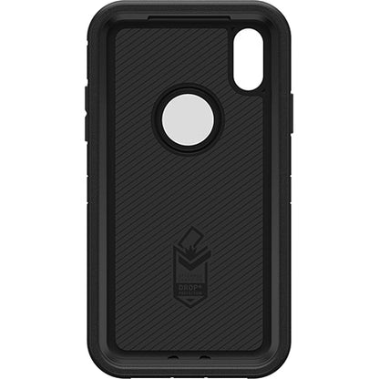 OtterBox Defender Carrying Case (Holster) Apple iPhone XR Smartphone - Black