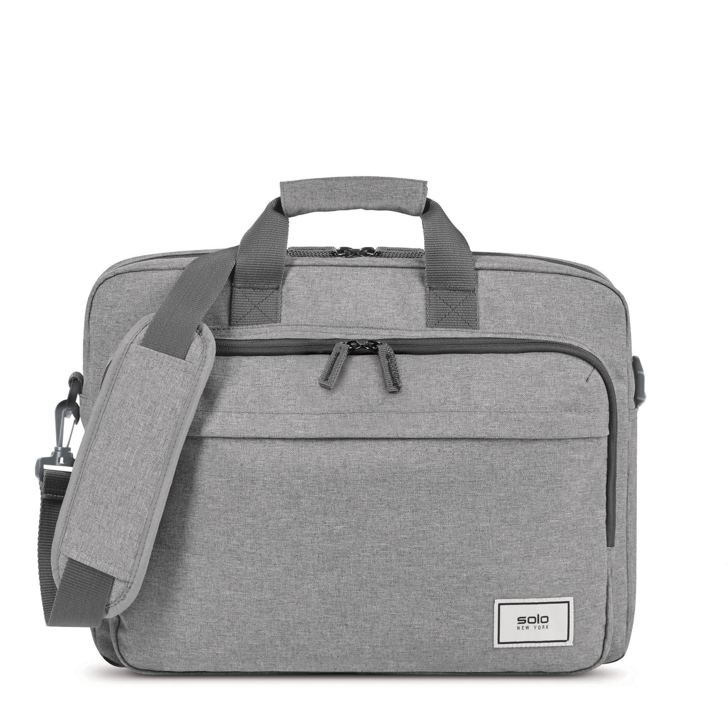 Solo Re:new Carrying Case (Briefcase) for 15.6" Notebook - Gray