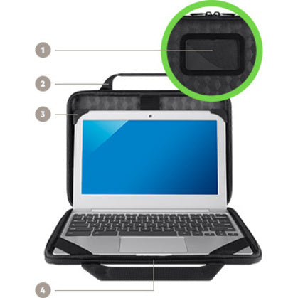 Belkin Air Protect Carrying Case (Sleeve) for 11" Notebook, Chromebook - Black