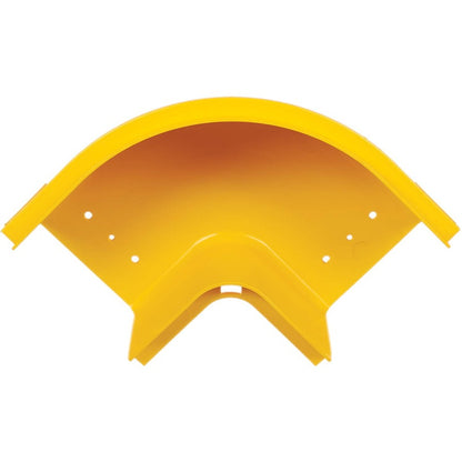 Tripp Lite Toolless Horizontal 90-Degree Elbow for Fiber Routing System, 120 mm (5 in)