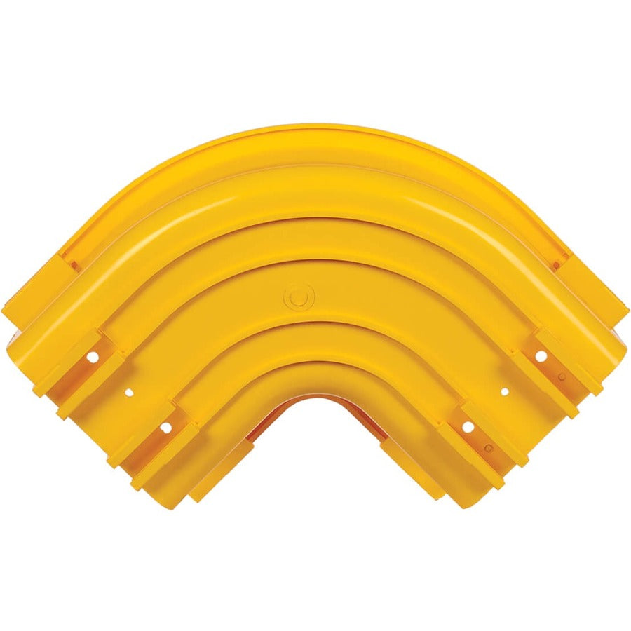 Tripp Lite Toolless Horizontal 90-Degree Elbow for Fiber Routing System, 120 mm (5 in)