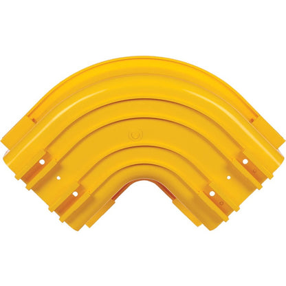 Tripp Lite Toolless Horizontal 90-Degree Elbow for Fiber Routing System, 120 mm (5 in)