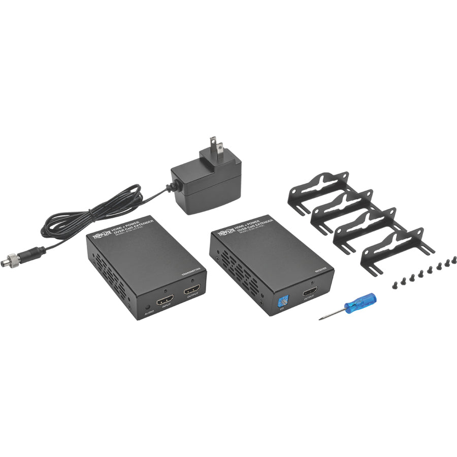 Tripp Lite HDMI Over Cat5/Cat6 Active Extender Kit Audio Video 1080p 125ft