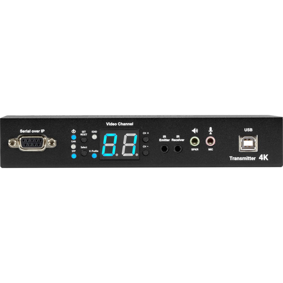 Black Box MediaCento IPX 4K Transmitter - HDMI, USB, Serial, IR, Audio