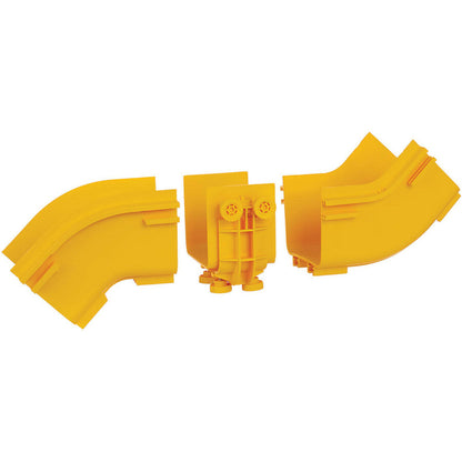 Tripp Lite Toolless 45-Degree Up/Down Ramp Kit for Fiber Routing System, 120 mm (5 in.)