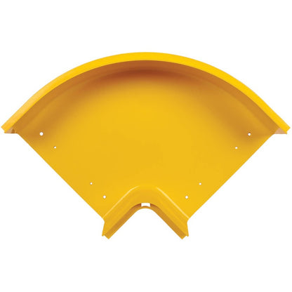 Tripp Lite Toolless Horizontal 90-Degree Elbow for Fiber Routing System, 240 mm (10 in)