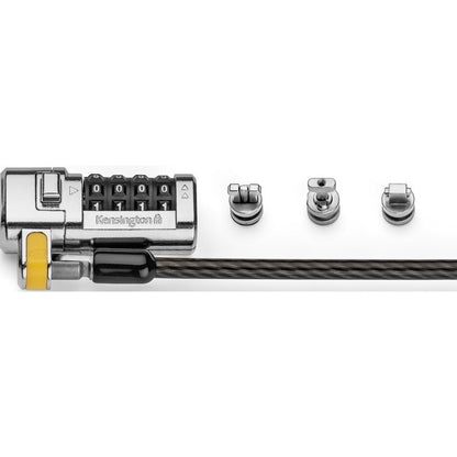 Kensington ClickSafe Universal Combination Laptop Lock - Master Coded