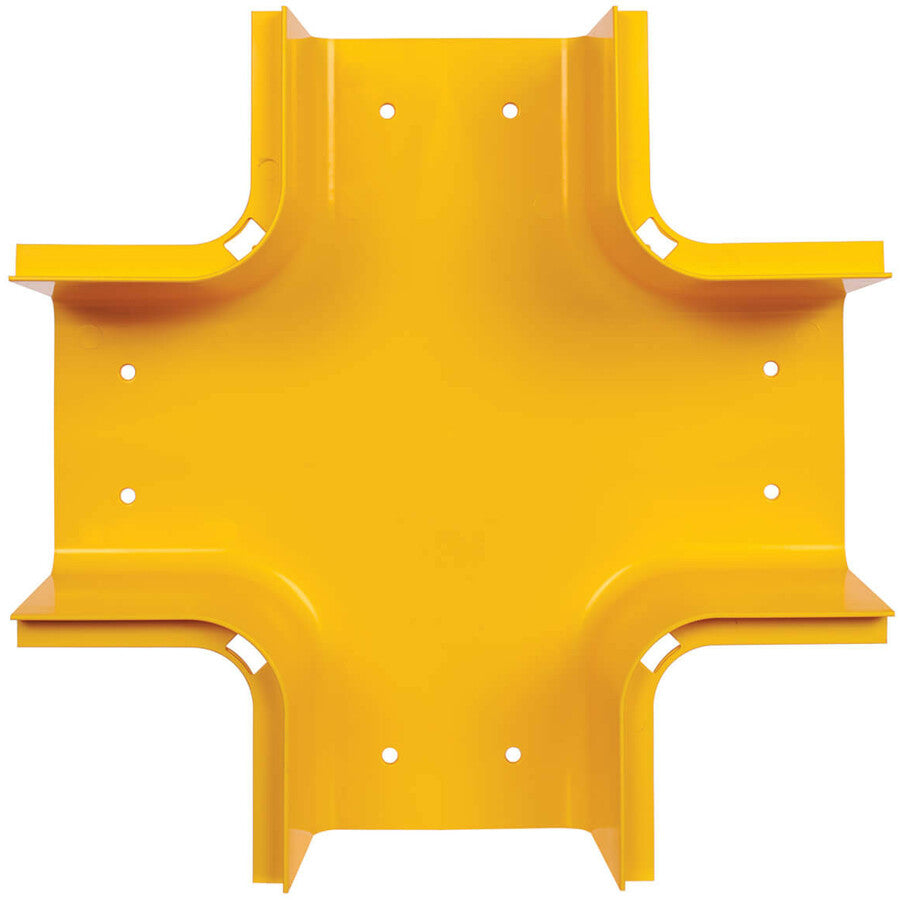 Tripp Lite Toolless Horizontal 4-Way Junction for Fiber Routing System, 120 mm (5 in)