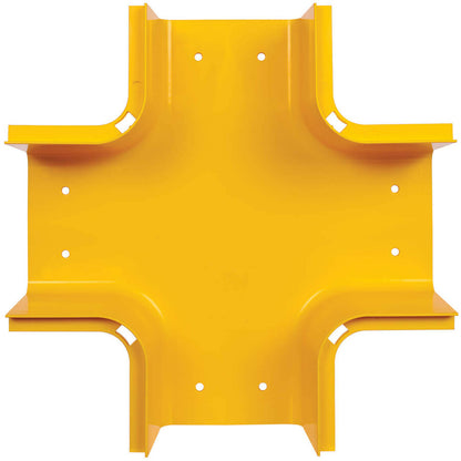 Tripp Lite Toolless Horizontal 4-Way Junction for Fiber Routing System, 120 mm (5 in)