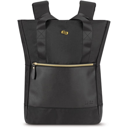 Solo PARKER Carrying Case (Tote) for 15.6" Notebook - Classic Black, Gold