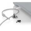Universal Security Cable Lock T-bar with peripheral Security Trap