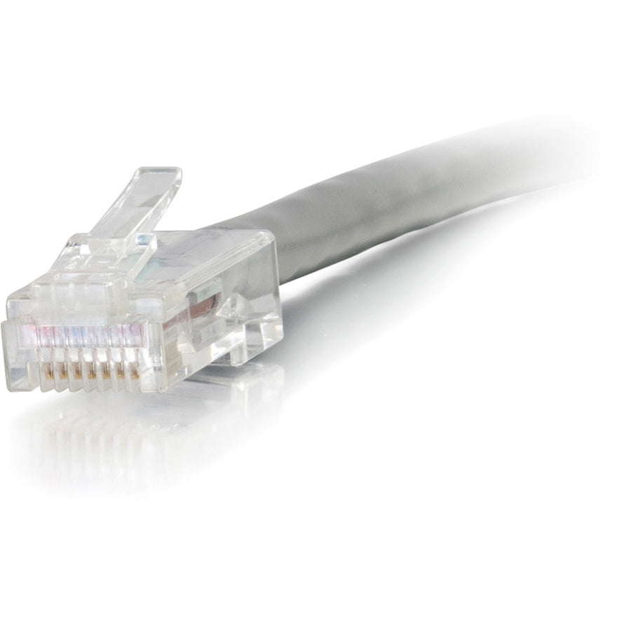 C2G-1ft Cat6 Non-Booted Unshielded (UTP) Network Patch Cable - Gray