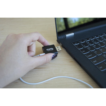 Plugable USB Audio Adapter with 3.5mm Speaker-Headphone and Microphone Jack