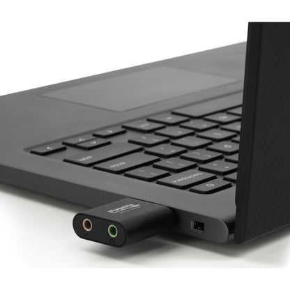 Plugable USB Audio Adapter with 3.5mm Speaker-Headphone and Microphone Jack