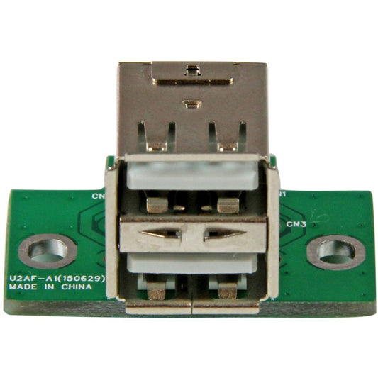 StarTech.com StarTech.com 2 Port USB Motherboard Header Adapter - USB A to USB 10 Pin Header F/F