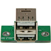 StarTech.com StarTech.com 2 Port USB Motherboard Header Adapter - USB A to USB 10 Pin Header F/F