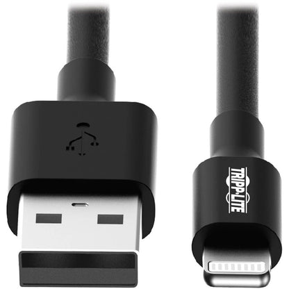 Tripp Lite 10in Lightning USB/Sync Charge Cable for Apple Iphone / Ipad Black 10"