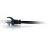 C2G 20ft Cat5e Ethernet Cable - Snagless Unshielded (UTP) - Black