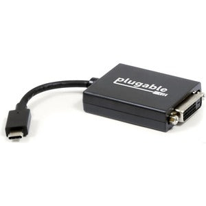 Plugable USB C to DVI Adapter - Connect Your USB-C or Thunderbolt 3 Laptop