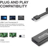 Plugable USB C to HDMI Adapter 4K 30Hz, Thunderbolt 3 to HDMI Adapter