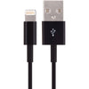 4XEM 3Ft 1M Black charging data and sync Cable For Apple iphone 5 5s 6 6s 6plus 7 7plus