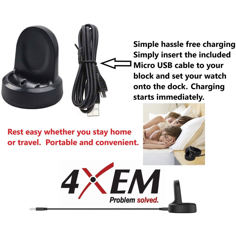 4XEM Wireless Smartwatch Charger